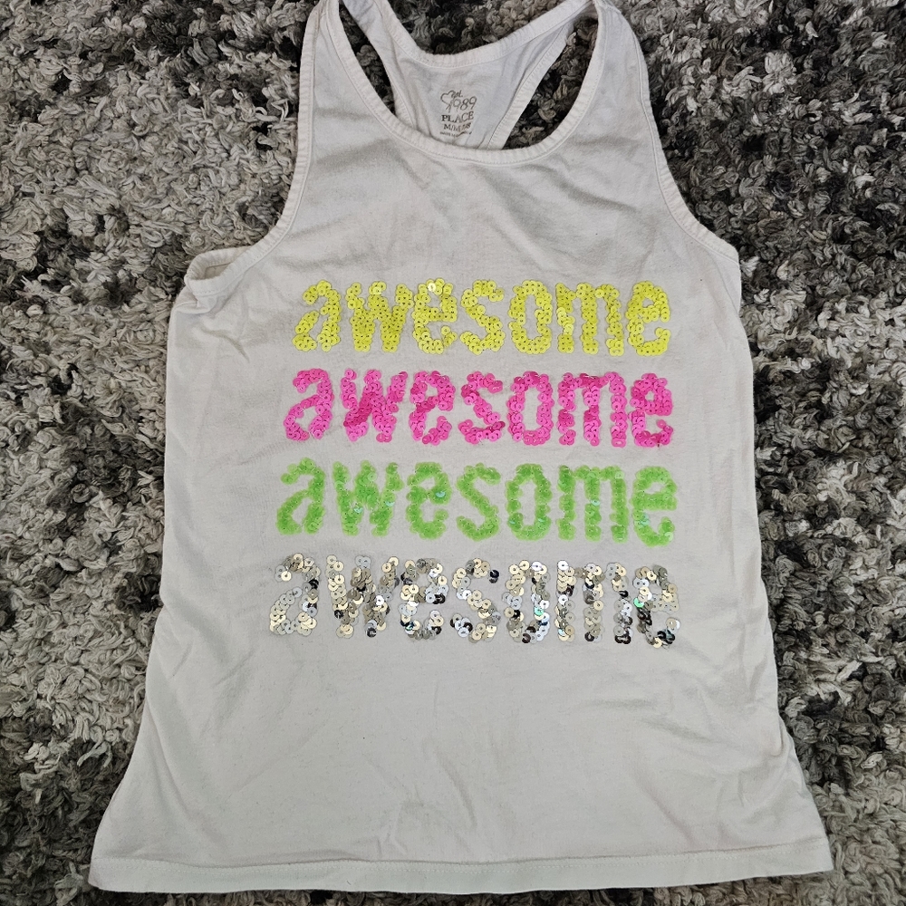 Girls Children Place Tank Top Size Medium 7/8